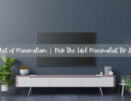 The Art of Minimalism Pick The Idol Minimalist TV Stand